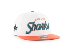 '47 Bonétain Sr Osfa Boné (branco, San Jose Sharks, Osfa)