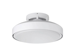 Plafoniera Led 5200lm Com Ventilador Cct E Controle Remoto 10 Pás, 43w Morenci