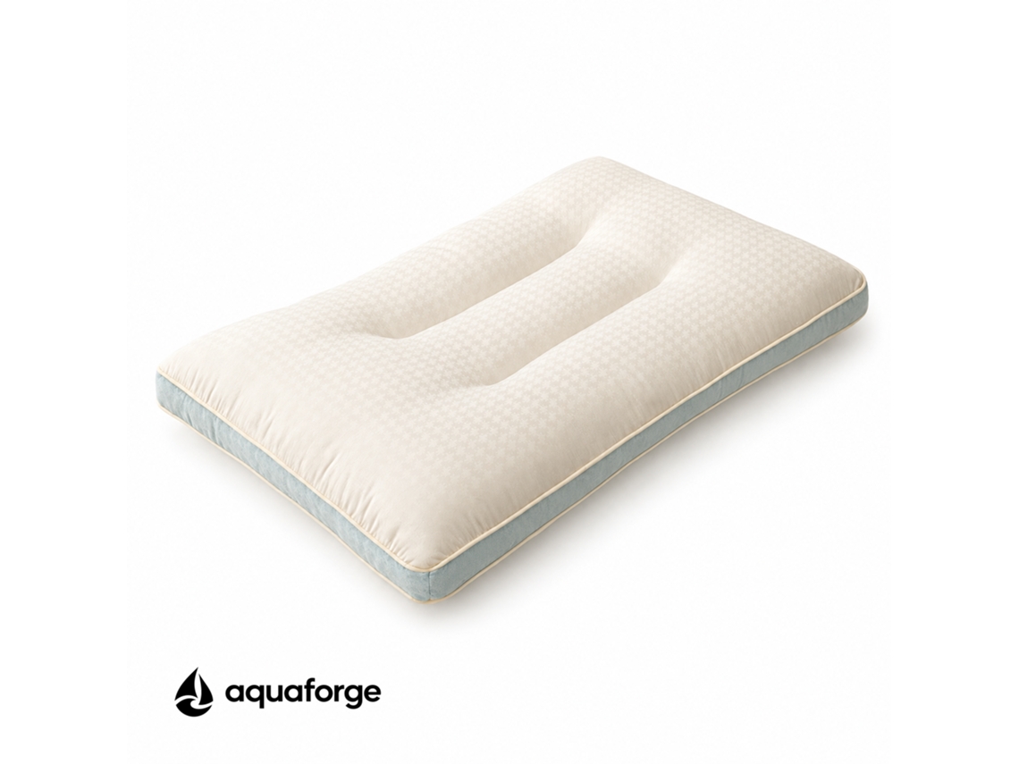 Almofada Cervical Ergonómica Poliéster 48 X 74 Cm