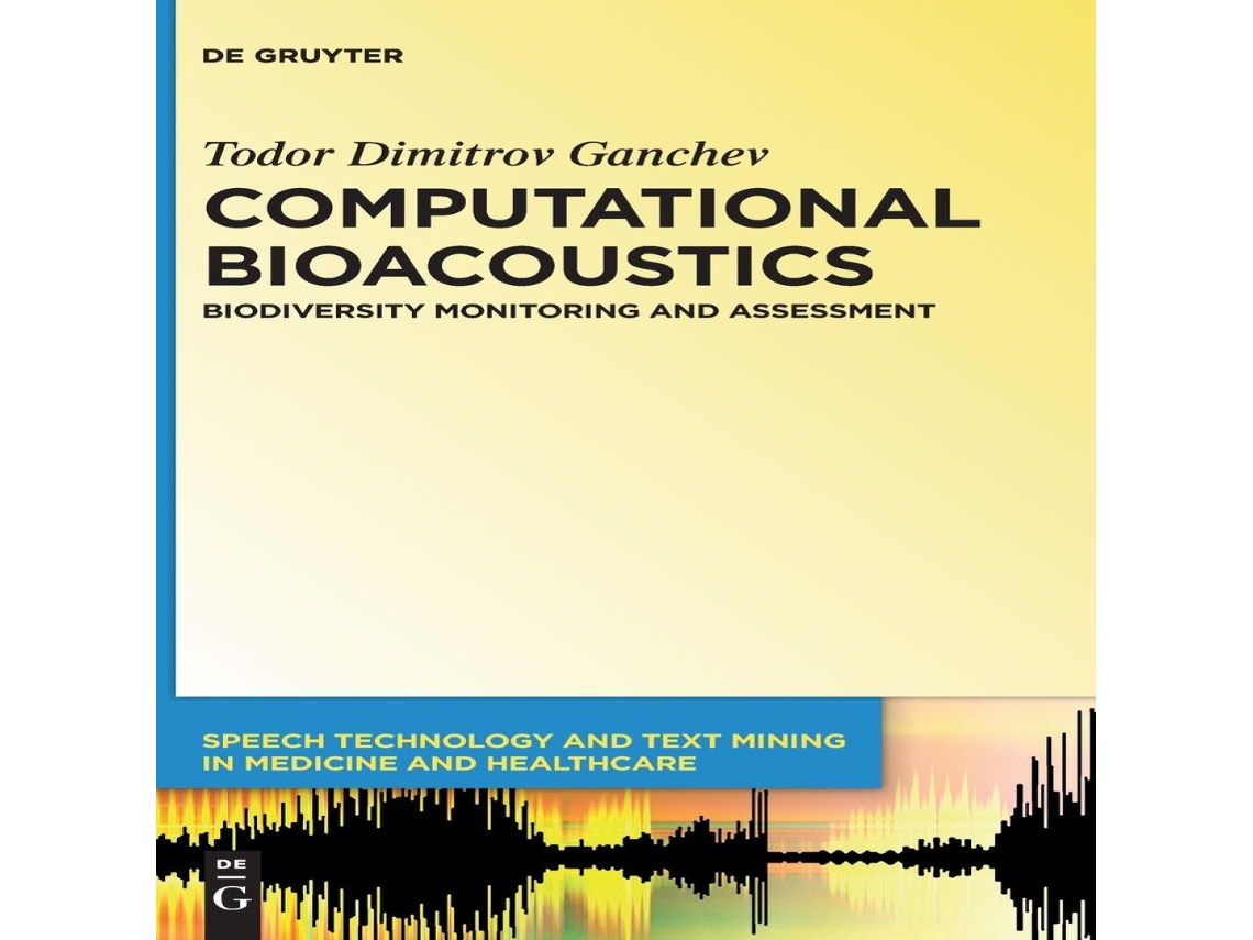Livro Computational Bioacoustics de Todor Ganchev (Inglês)