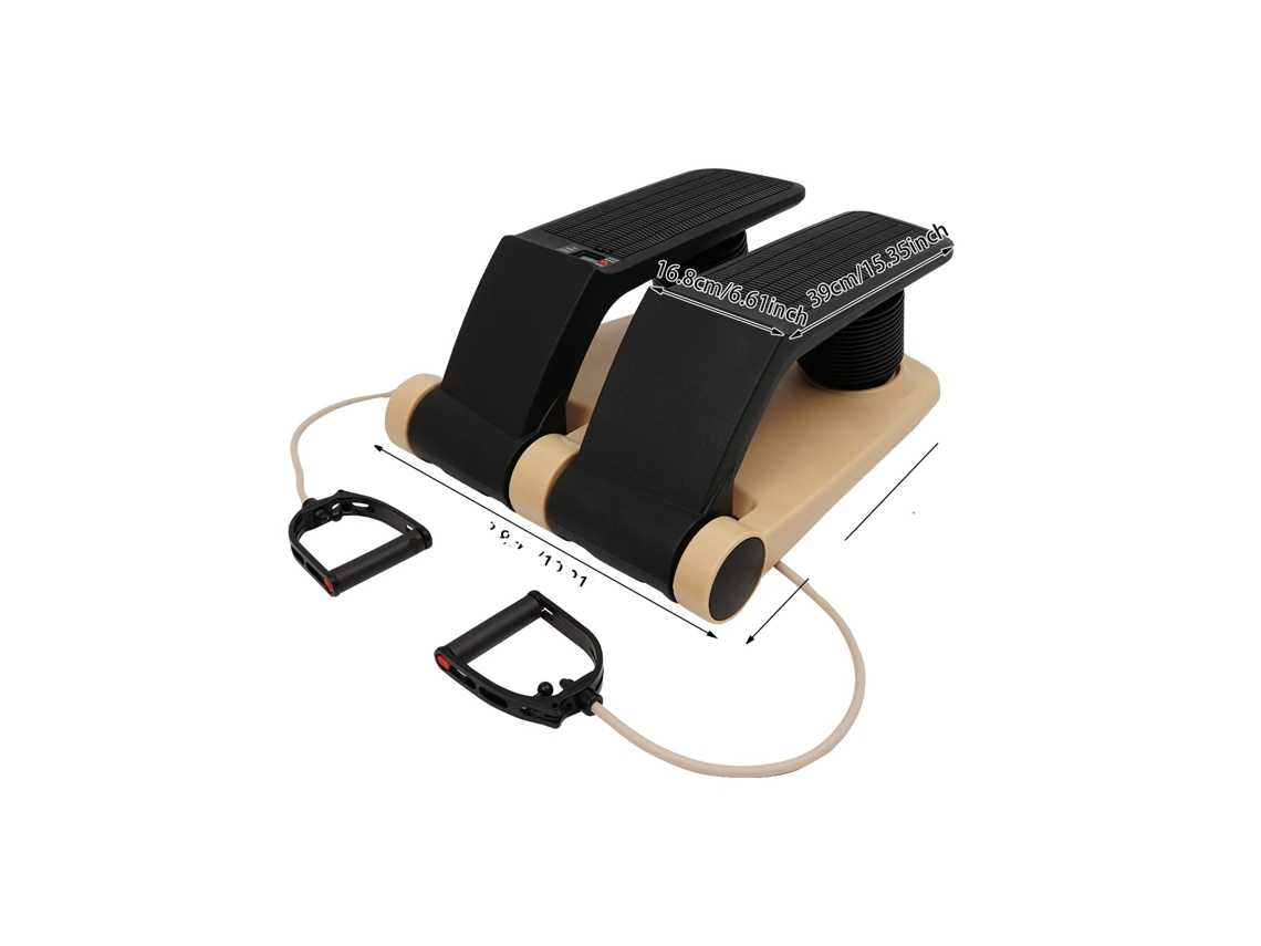 Stepper De Torção, Resistência Ajustável, Design Compacto, Ouro