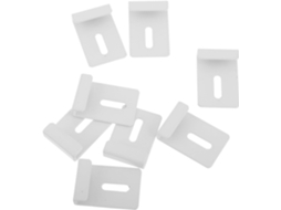 Kit De Suporte Para Espelho Com 8 Peças, Grampos De Metal, Suporte Protetor Para Banheiros E Gokoco