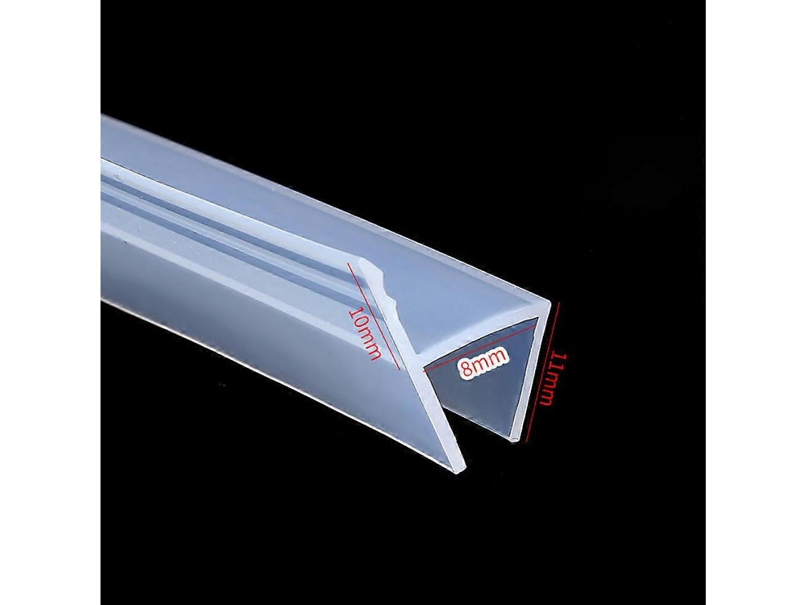 Tira de Selagem para Tela de Ducha 100cm, Silicone Invisível, Impermeável, para Frestas 1-10mm | S/MARCA