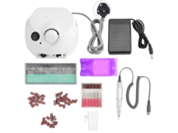Máquina De Perforación De Uñas Eléctrica Profesional Para Lijado Y Pulido, Herramienta De Manicura Con Enchufe Uk 220v