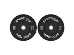 Kit de Anilhas Olímpicas,2x20kg,borracha,silencioso,preto BTFORUS