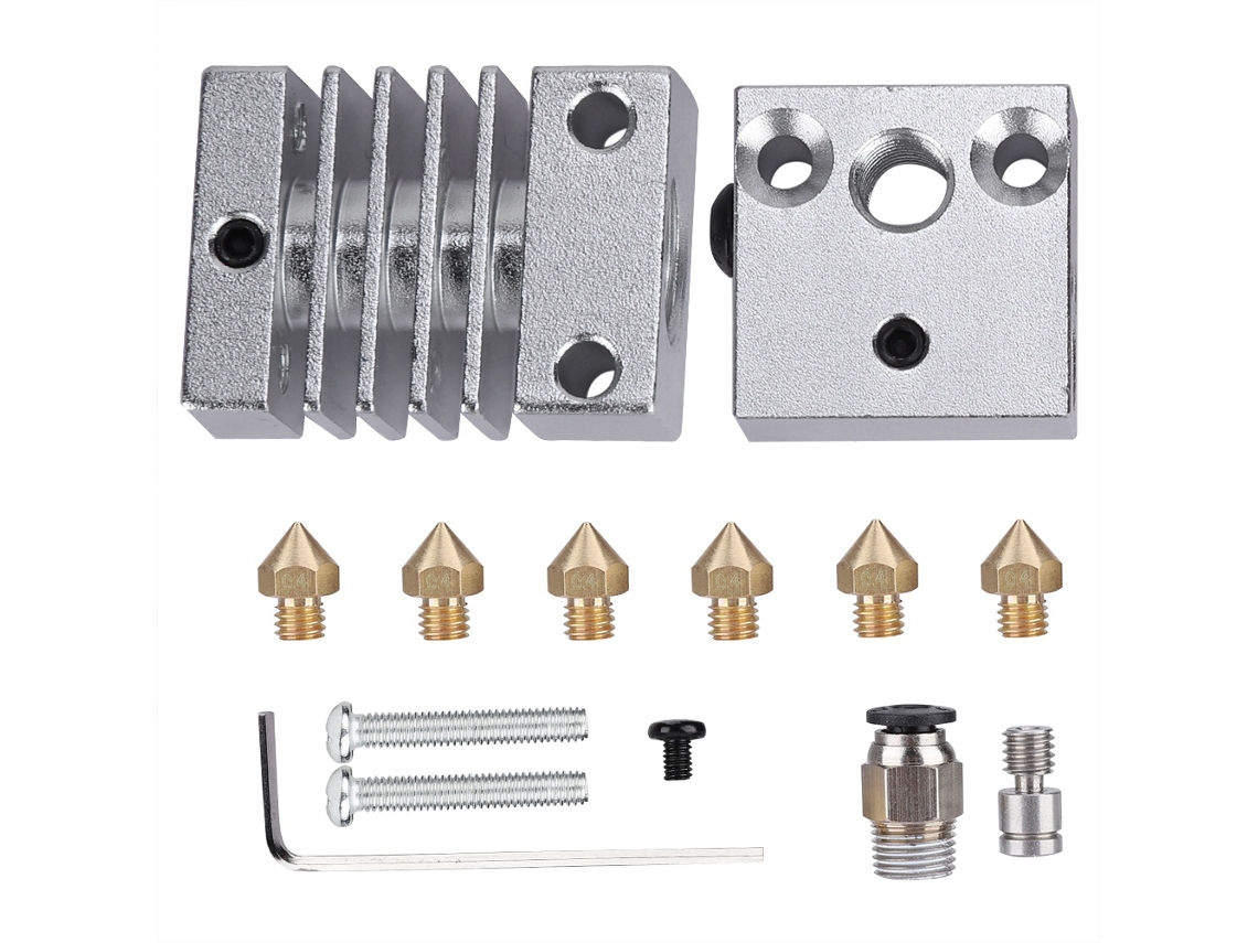 Kit De Extruder Hotend J Head De Acero Inoxidable Para Impresora 3d Creality Cr10 Cr10s Cr10s4 Cr10s5