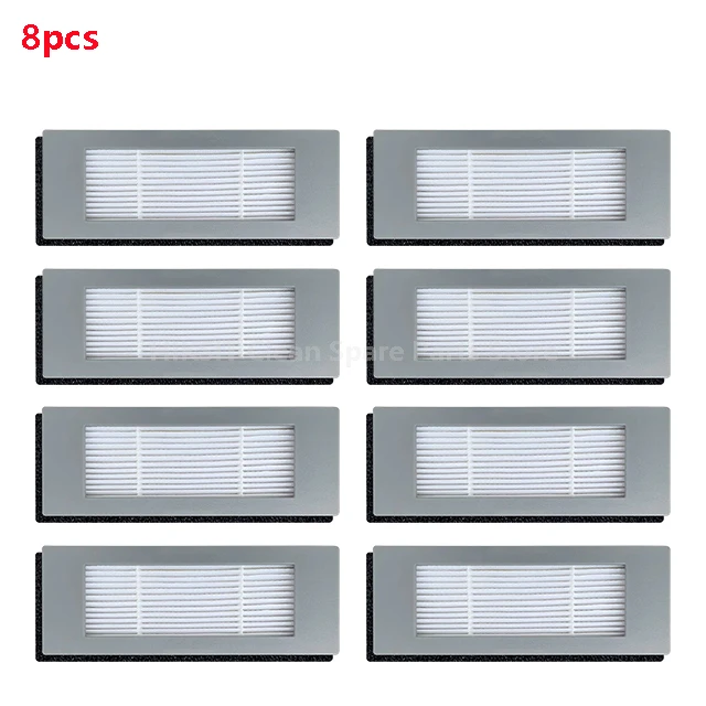 Escova Principal, Escova Lateral, Filtro Hepa, Pano de Limpeza e Acessórios para Aspirador Robô Irobot Roomba Combo 111/113 R113840 BRILVIBERA