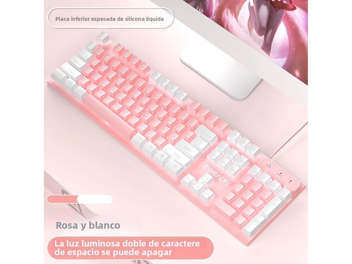 Teclado Visual MDUG com 15 Teclas e Controlador de Conteúdo