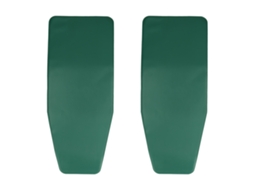 Kit 2pcs Ferramenta De Drenagem Flexível De Óleo E Água Funil Placa 37x17cm Para Máquinas Verde