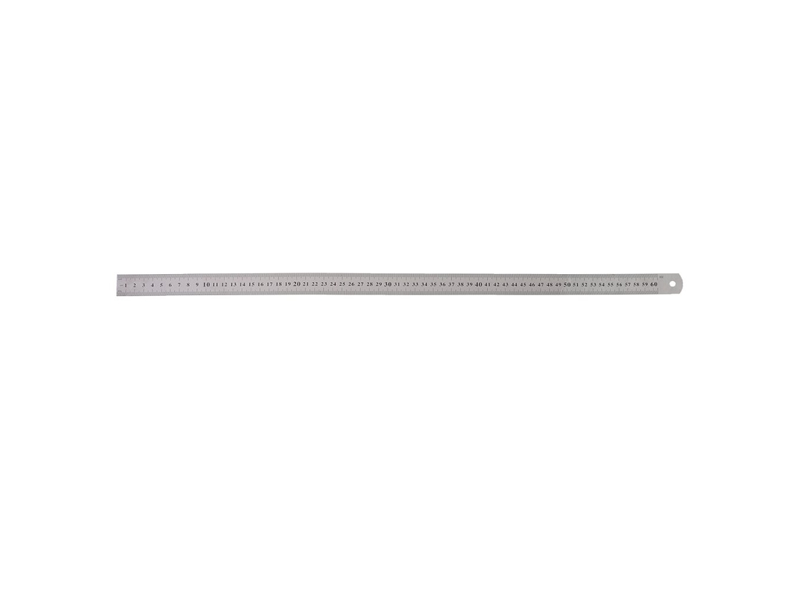 Régua Reta De Aço 60cm, Balança Dupla Face, Para Marcenaria, Metalurgia, Trabalho, Uso Doméstico, Balança