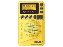 Rádio de Bolso Portátil Dab Digital Recarregável GOKOCO