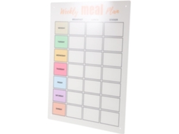 Quadro Branco Magnético para Refeições e Geladeira, de Planejamento Cardápio Criativo. 42,00 X 29,70 1,00 Cm P