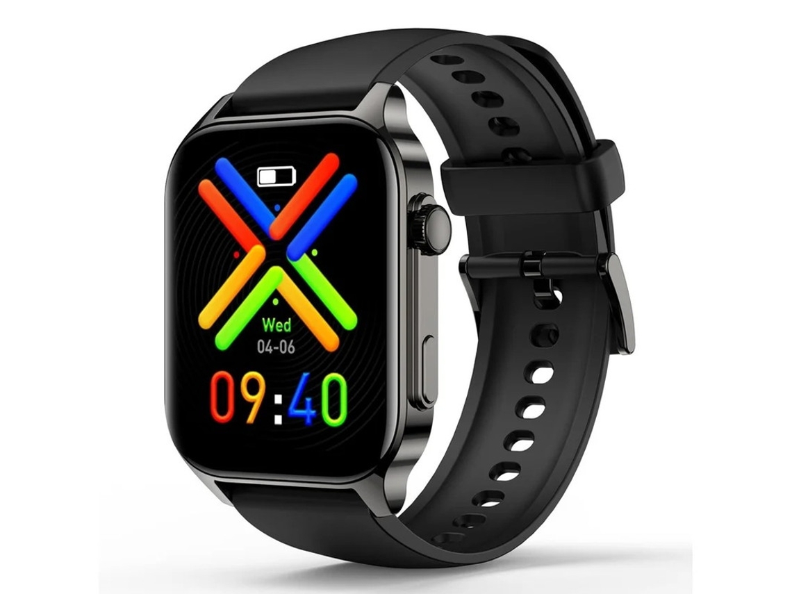 Relógio inteligente Bestvite com monitor de oxigênio no sangue infravermelho HD de 1,91 polegadas para homens com monitoramento de frequência cardíaca e pressão arterial