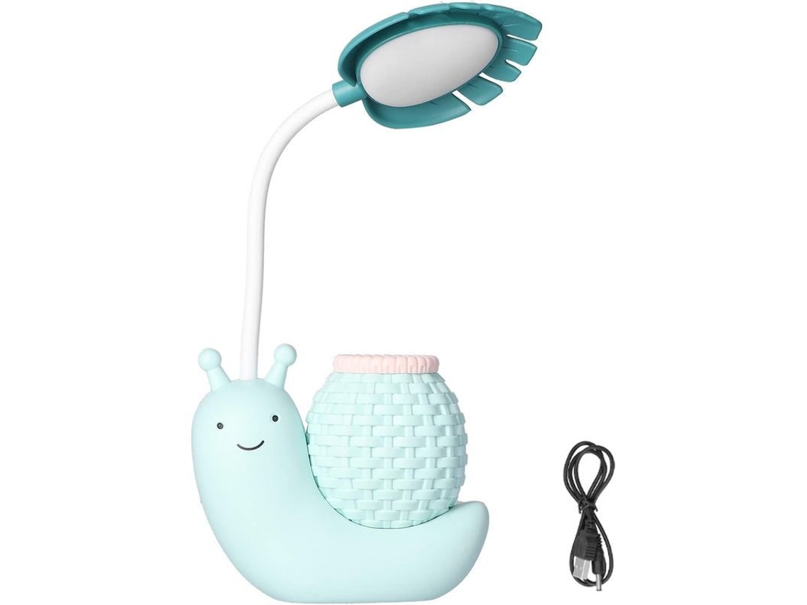 Lâmpada de Mesa LED com Porta Lápis S/MARCA