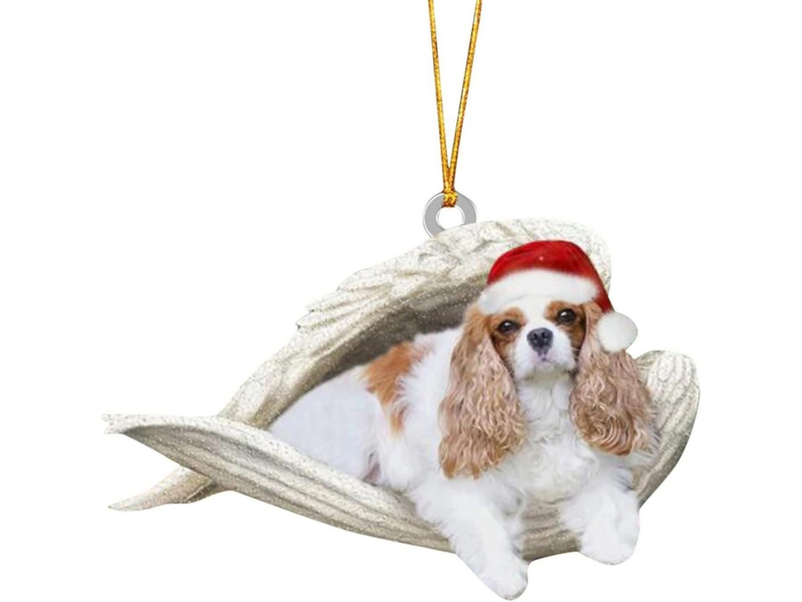 Enfeite Personalizado Com Nome De Cachorro, Enfeite Personalizado Para Cachorro, Enfeite De Acrílico Para Cachorro De Anjo Dormindo, Tamanho Perfeito