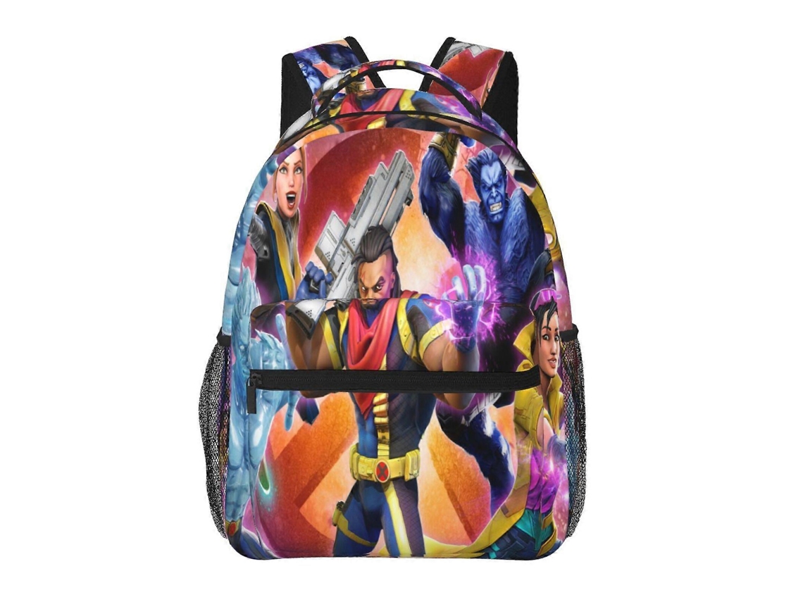 Mochila De Estudante E37 X Men, Leve E Durável, À Prova Dágua E Com Alça De Ombro Ajustável. Olysi Shop