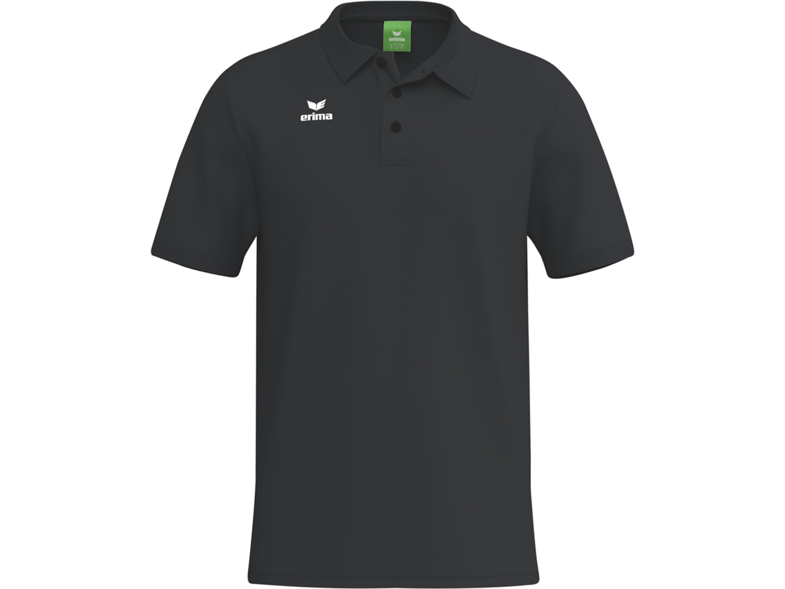 Polo Erima Ts Logo Preto
