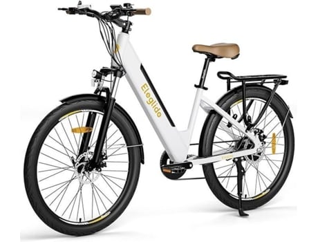 ELEGLIDE E-Bike T1 Step-Thru Bicicleta Elétrica Bicicleta de Trekking de 27 5 Polegadas Bicicleta E-City com Bateria de Lítio 36 V 13 Ah Até 100 Km