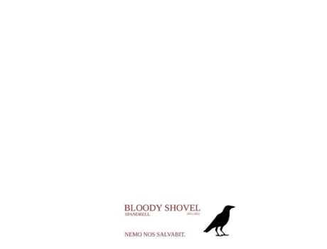 Livro Bloody Shovel Volume 2 de Spandrell (Inglês)