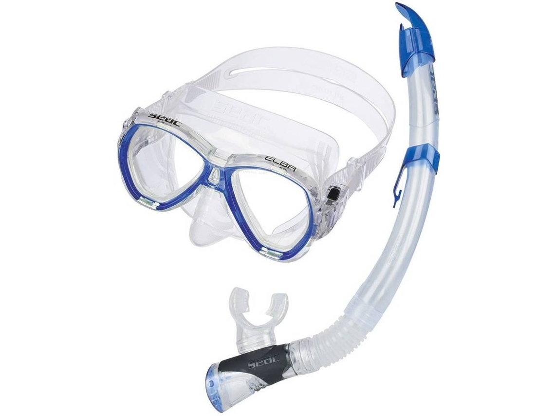 Conjunto De Máscara E Tubo de Mergulho SEACSUB Elba