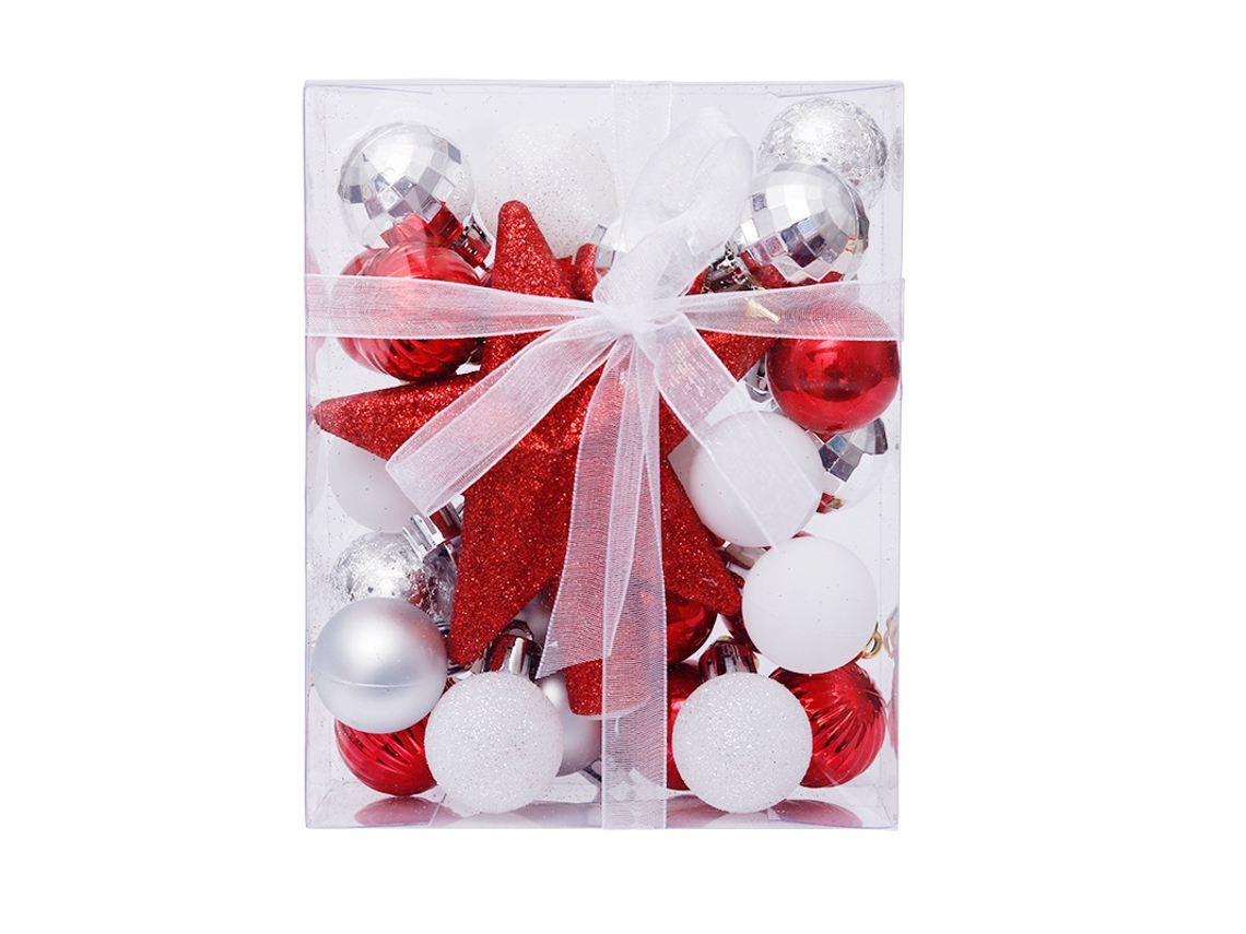 30 Bolas de Decoração de Árvore de Natal ZYBLSSBB