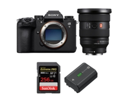 A9 Iii + Fe 16 35mm F/2.8 Gm Ii + 1 Sandisk 256gb Uhs ii 300mb/s + 1 Sony Np fz100 + Ebook “20 Dicas para Fotos Que Impressionam” SONY