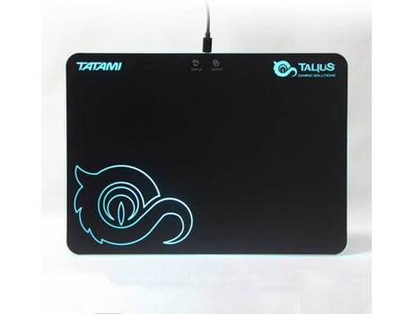 Tapete de Rato Gaming TALIUS Tatami (RGB - Preto)
