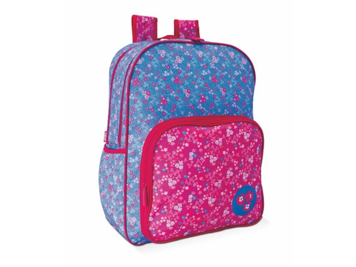 Mochila FIRMO Blossom Azul (33x44x15cm)