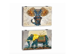 Quadro DKD HOME DECOR (Madeira - Multicor)