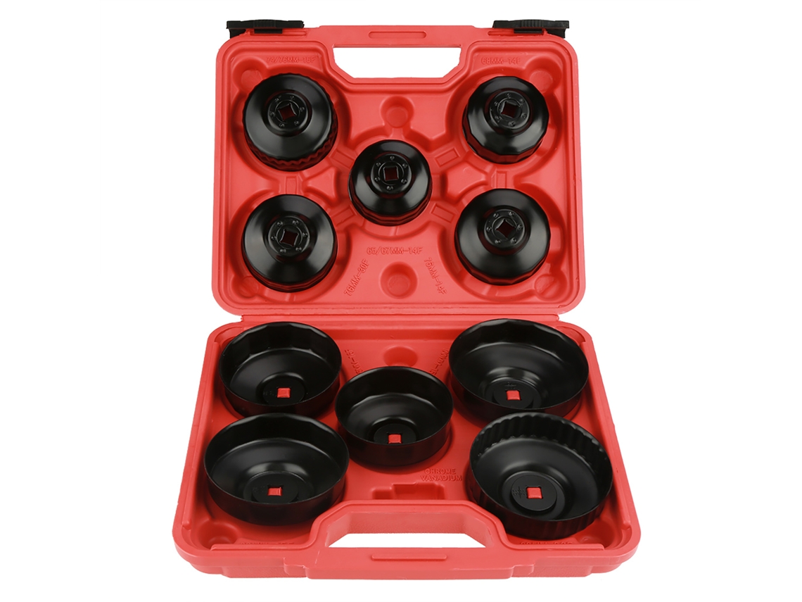 Kit de Chave para Filtro de Óleo 11 Peças S/MARCA