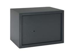 Cofre Vidaxl Cinzento Aço (35 X 25 X 25 Cm)