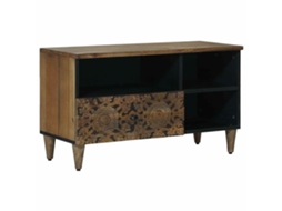 Vidaxl Gabinete Para Tv Castanho 80 X 33,5 X 46 Cm
