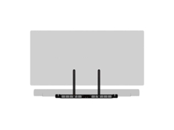 FLEXSON Sonos Arc 2 03 M 80' Preto