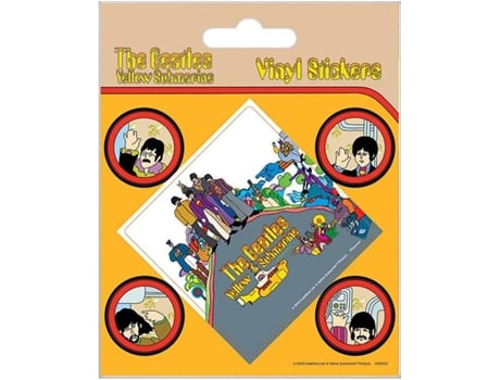 Autocolante Vinil THE BEATLES Yellow Submarine
