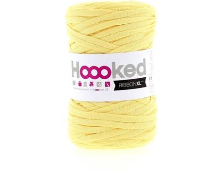 Fio de Algodão HOOOKED RibbonXL Frosted Yellow (Amarelo - 120 m)