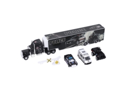 Primerox carrinho Transportador com 3 Carros de Resgate de Liga Metálica Brinquedo Infantil