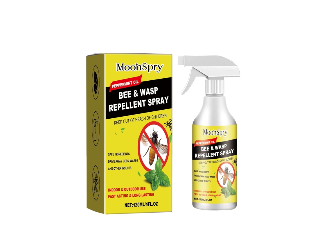 Moonspry Spray Repelente Contra Abelhas e Vespas ao Ar Livre LAXISCREED