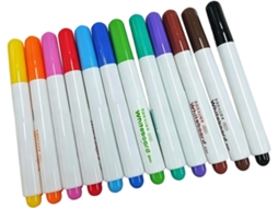 Marcador Para Quadro Branco Com Ponta De Escrita Suave De 2 Mm, Ponta Redonda E Tinta De Secagem Rápida E Macia.