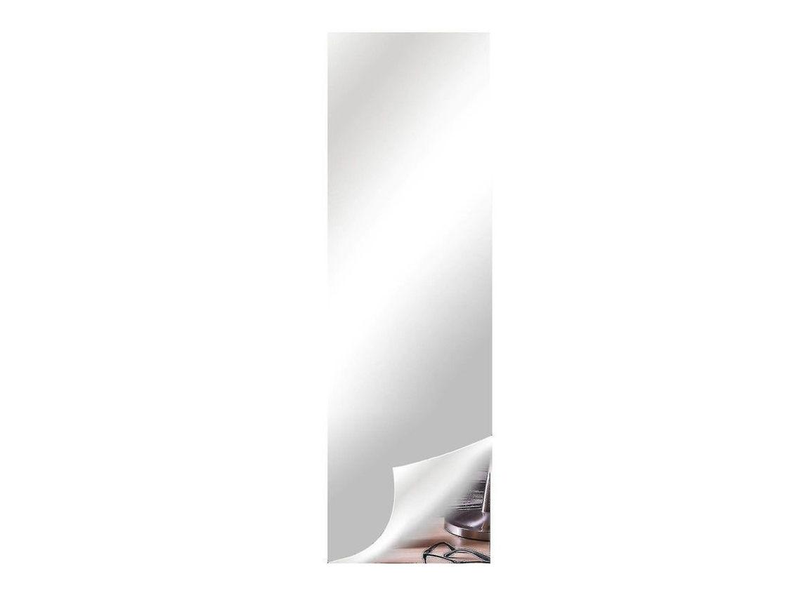 Folha De Espelho Adesivo Flexível Não De Vidro 50cm X 200cm Para Decoração De Parede Residencial