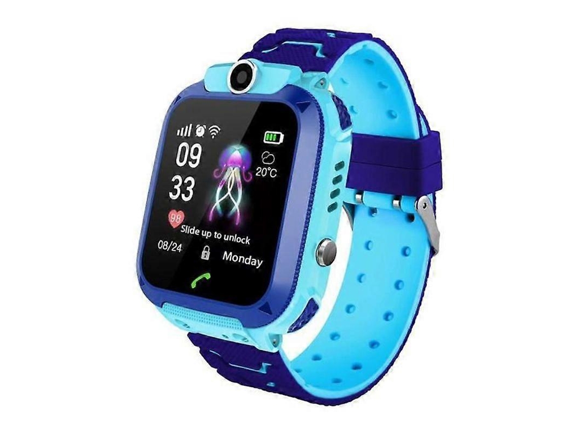 Smartwatch infantil com rastreador LBS e comunicação bidirecional, compatível com iOS e Android, com chamada de emergência. Ly Ebike