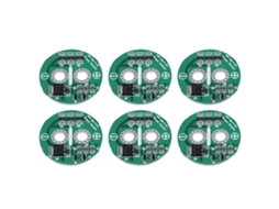 6 Peças/conjunto Capacitor Super Farad De 2.5v Com Módulo De Placa De Proteção Componentes Eletrônicos