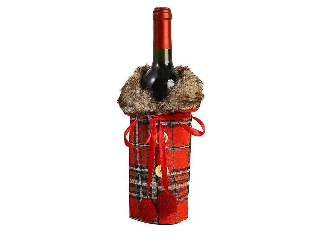 X Capa De Garrafa De Vinho, Enfeite De Natal, Porta Meias, Presente De Natal Da Moda, Decoração De Casa Olysi Shop