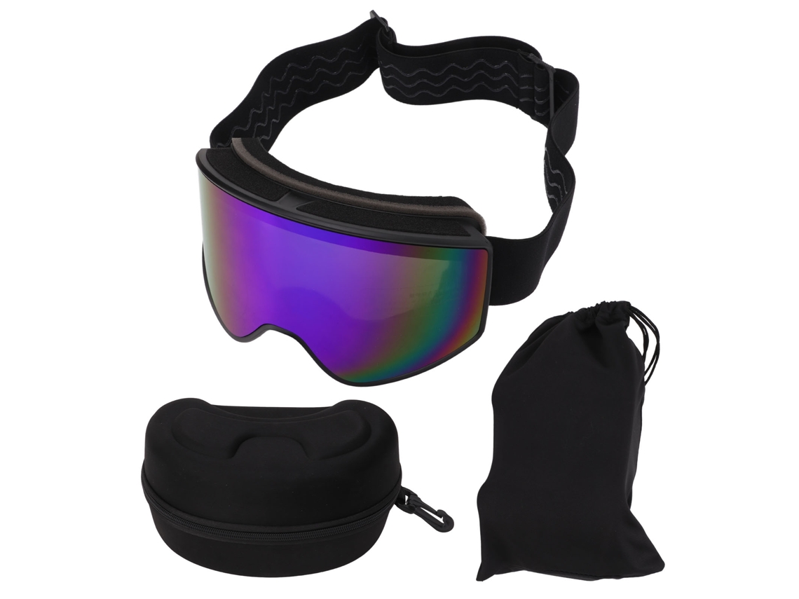Óculos de Esqui de Camada Dupla com Proteção Uv, Cor Roxo Azul | S/MARCA