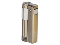Isqueiro Portátil Vintage Bronze Reabastecível Para Homem
