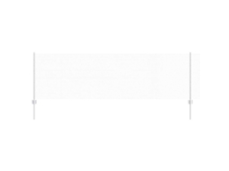 Conjunto 1 Painel De Cerca Vidaxl Prateado Aço (10 X 0,8 M)
