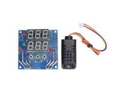 Módulo termostato inteligente BYS459, 1500, 12V, controle de temperatura e umidade ajustável, AC/DC digital | S/MARCA