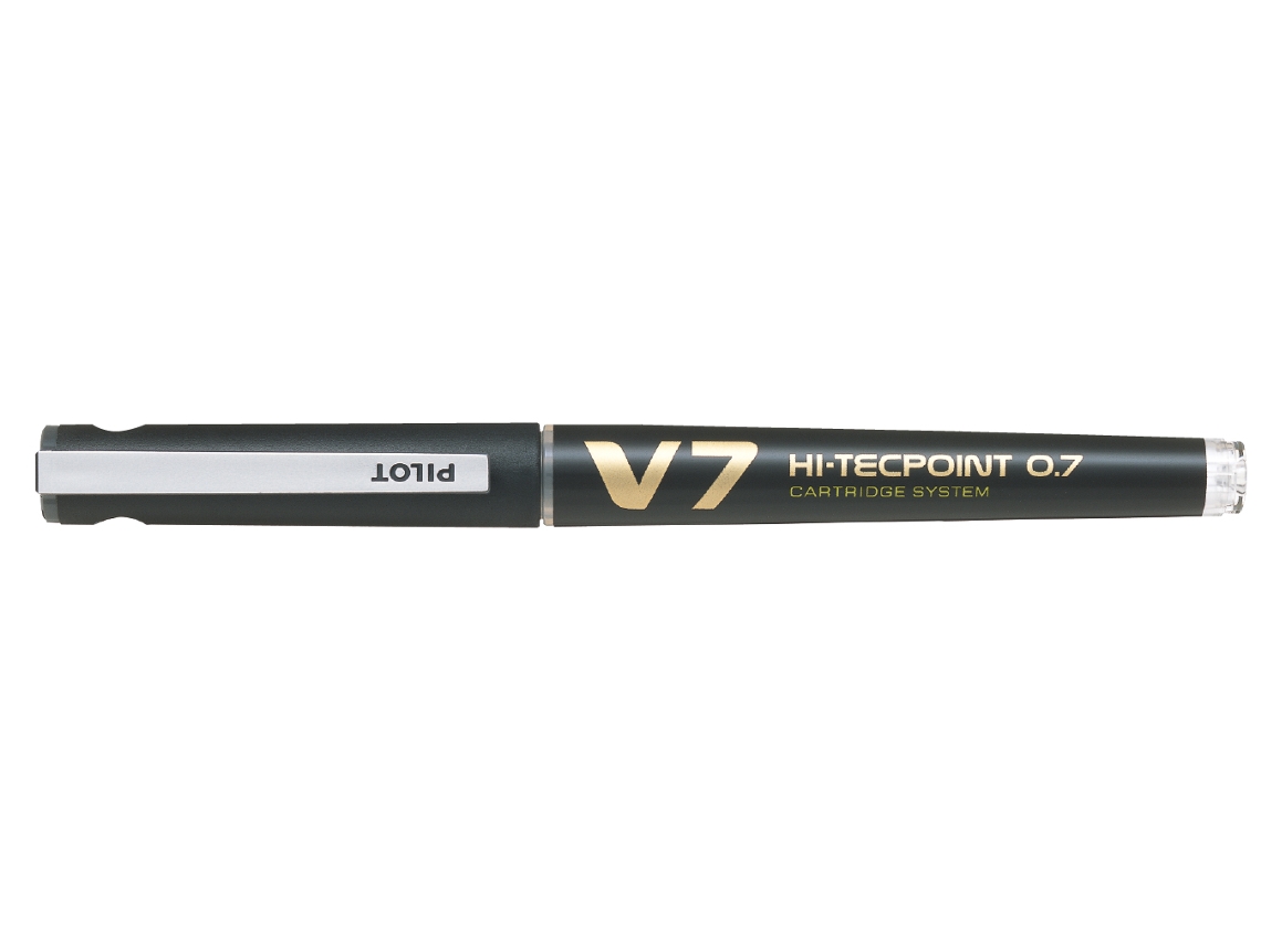 Caneta Rollerball PILOT Hi-Tecpoint V7 Recarregável Azul