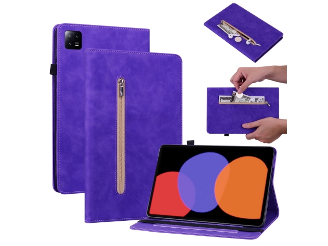 Capa YUYSAN Para Xiaomi Pad 6 / Pad 6 Pro Skin Feel Solid (Roxo)