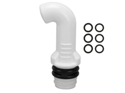 Anexo Garrafa Bidet Bico Portátil Branco Compatível Qualquer Garrafa
