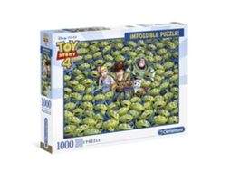 Clementoni Disney Pixar Toy Story 4 Impossible Puzzle 1000 Pieces